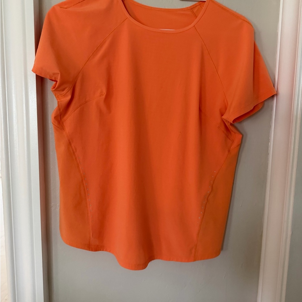 lululemon athletica Short Sleeve Crewneck Top - Orange